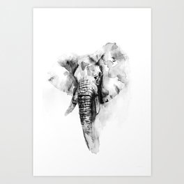 Elephant Abstract Art Prints For Any Decor Style Society6