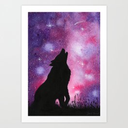 Watercolor Wolf Art Prints For Any Decor Style Society6