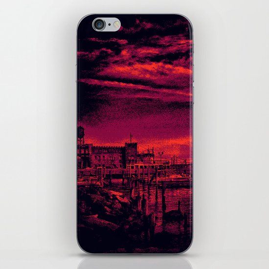 Sunset Over Bristol Harbor 3 iPhone & iPod Skin