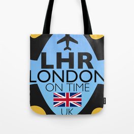 LHR modern art design Tote Bag