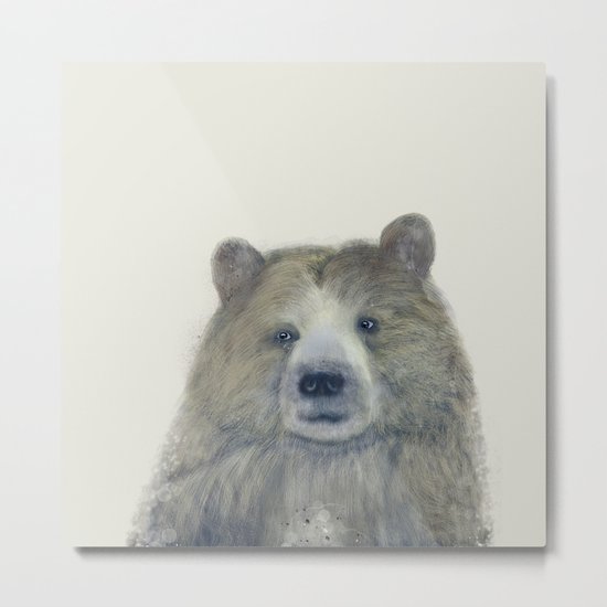 Kodiak Bear Metal Print