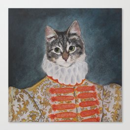 Elizabethan Cat Canvas Print