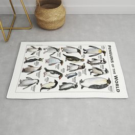 Penguins of the World Rug