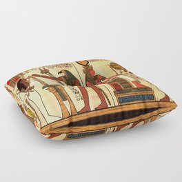 Egyptian Art  Floor Pillow