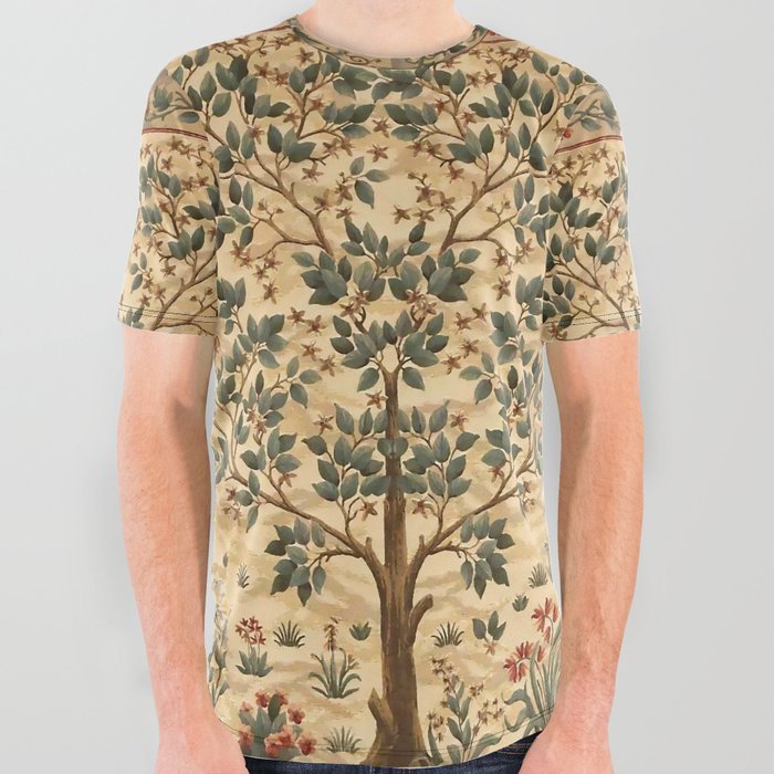 William Morris "Tree of life" 3. All Over Graphic Tee