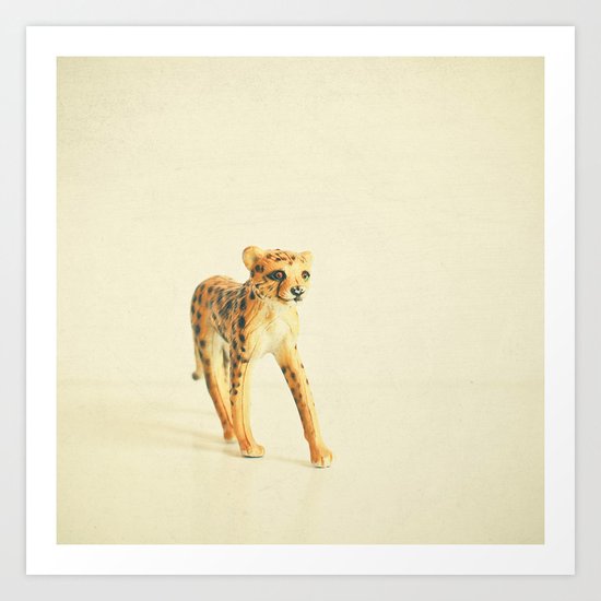 Catwalk Cheetah Art Print