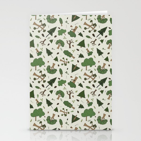 Happy Trees Stationery Cards