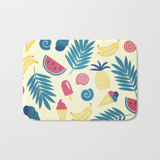 VINTAGE SUMMER Bath Mat