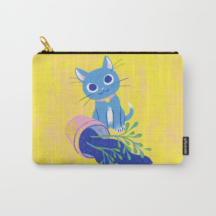 Plant Destroyer Kitty Cat Carry-All Pouch