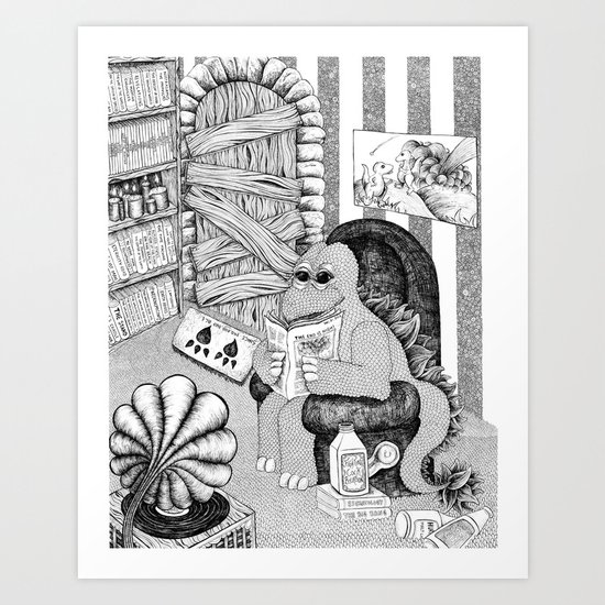 The End is Nigh Art Print