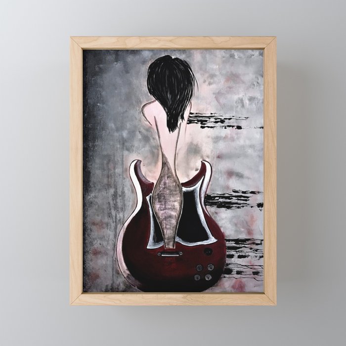 Guitar Art Women And Guitars Abstract Sound Waves Gibson