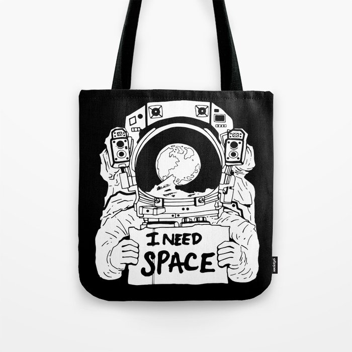 Major Spaceman Tote Bag
