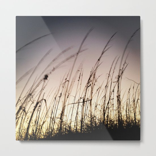 Sunset on Tybee Metal Print
