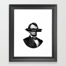 Abraham Lincoln 1 Framed Art Print