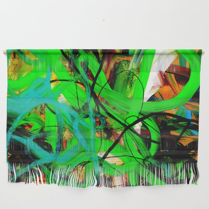 Abstract expressionist Art. Abstract Painting 63. Wall Hanging