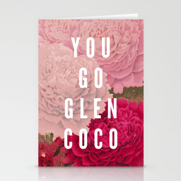 You Go Glen Coco Stationery Cards