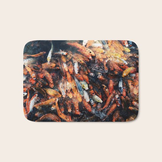 Chinese Koi Bath Mat