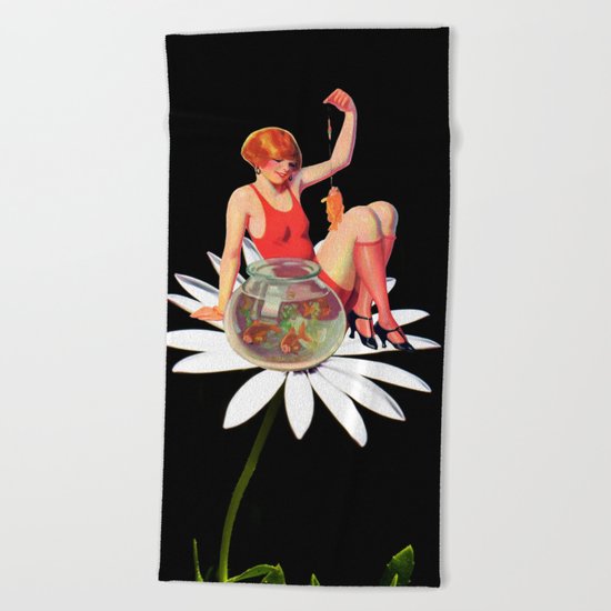 FISHING Beach Towel