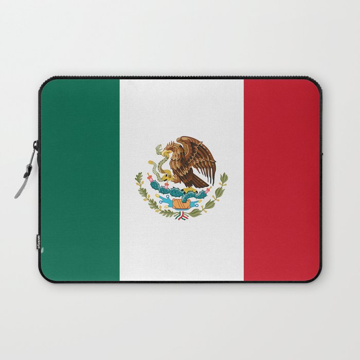 Mexican Flag Laptop Sleeve