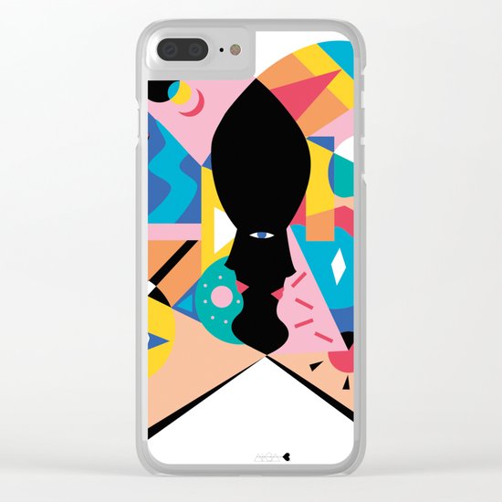 cara libro Clear iPhone Case