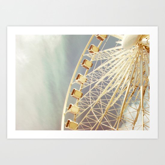 Ferris Wheel Art Print