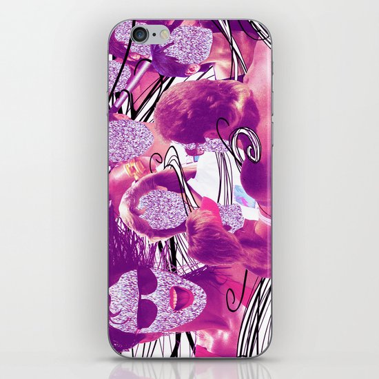 "Hair" by Cap Blackard iPhone Skin