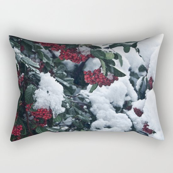 Winter and snow Rectangular Pillow