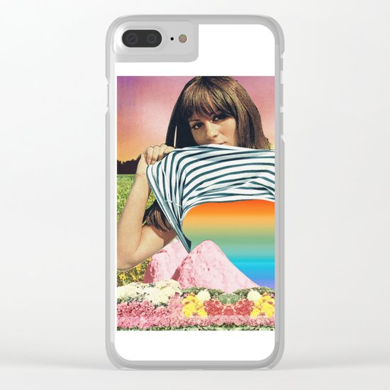 Internal Rainbow II Clear iPhone Case