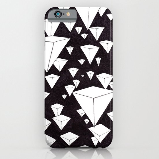 snowing pyramids II iPhone & iPod Case