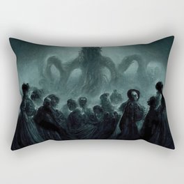 Nightmares are living in our World Rectangular Pillow