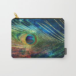 peacock feather Carry-All Pouch | Homedecor, Peacockfeather, Passion, Fashionable, Feather, Paradise, Birds, Beautifulanimals, Animal, Colors 
