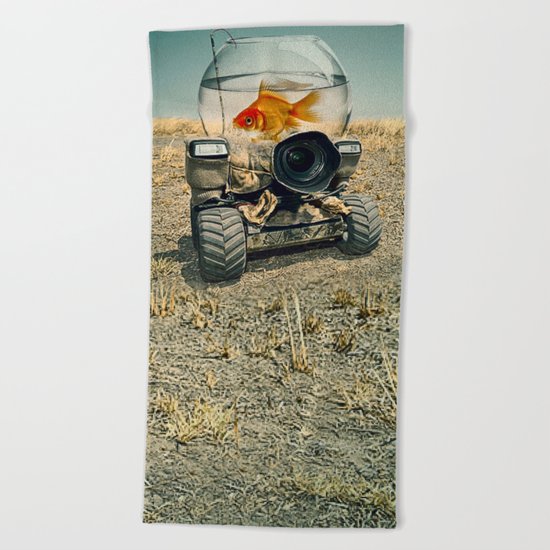 On the Move 02 Beach Towel