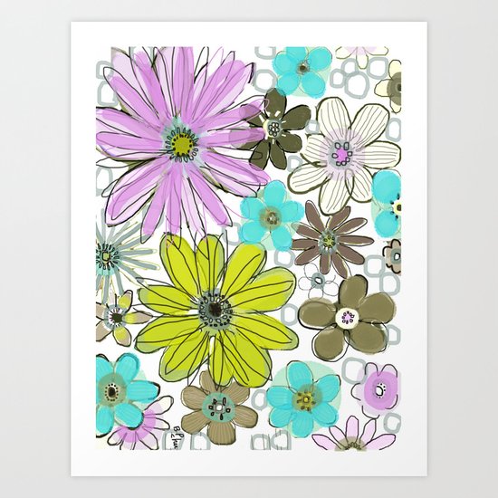 Spring Garden Art Print