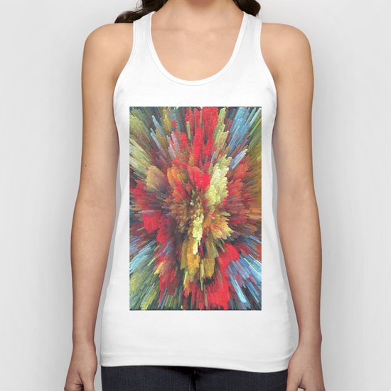 Abstract painting 101 Unisex Tank Top