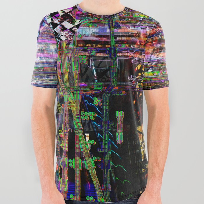 synthFest t-shirt v2 All Over Graphic Tee