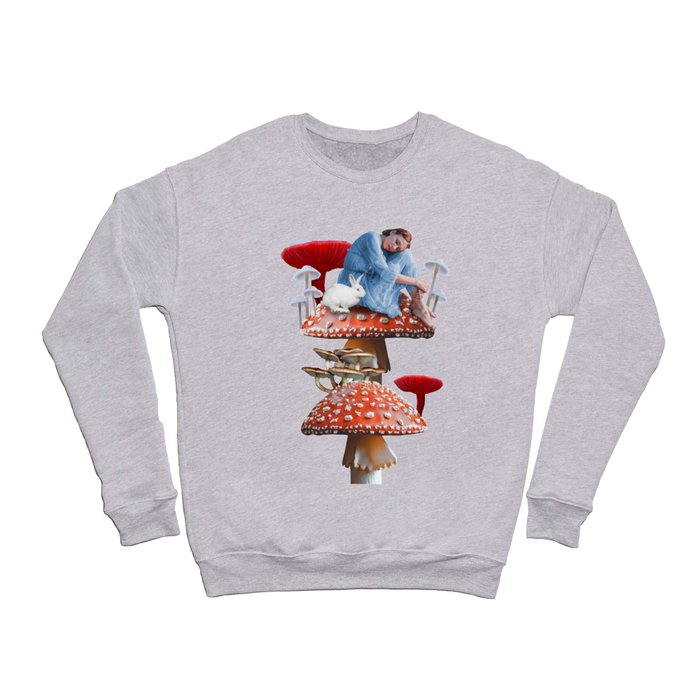 Mushroom Spring Fantasy Crewneck Sweatshirt