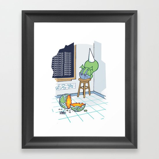 Shallow Ones 2 Framed Art Print