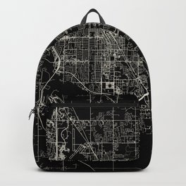 NORMAN - USA. City Map Illustration Backpack