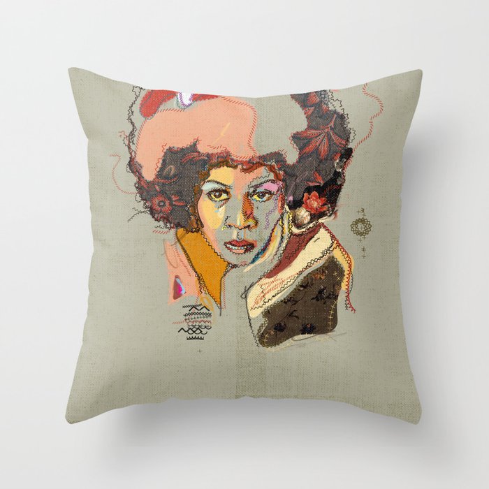 Minnie Riperton - Soul Sister | Soul Brother Throw Pillow