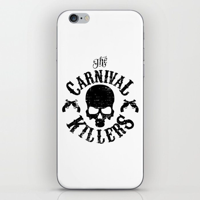 Carnival Killers (black design) iPhone Skin