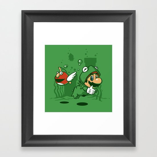 Muppet Suit Framed Art Print