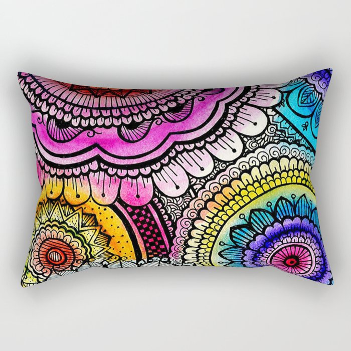 Mandala (new) Rectangular Pillow