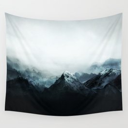 Mountain Peaks Wall Tapestry