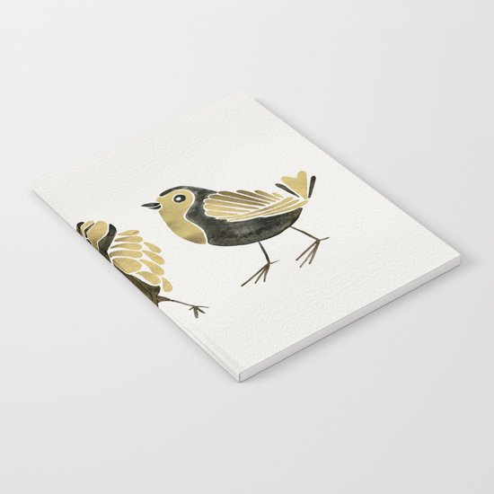 24-Karat Goldfinches Notebook
