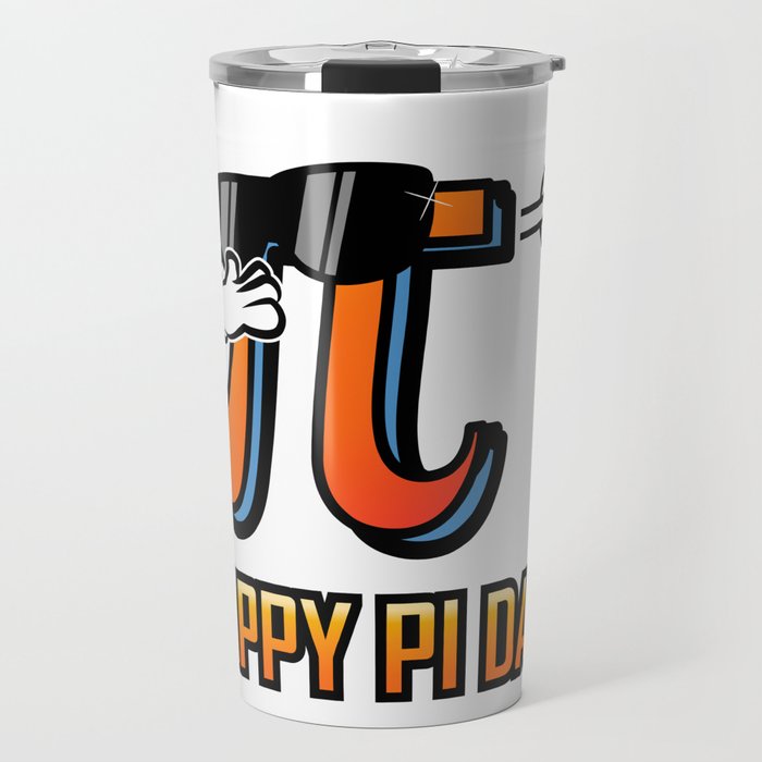 Dabbing Love Pi Day design Teacher Student Math Gift Travel Mug