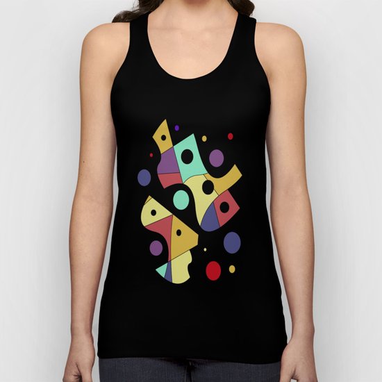 Abstract #220 Unisex Tank Top