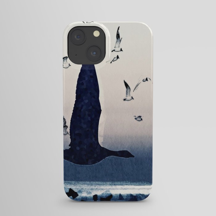 The goose and the seagulls iPhone Case