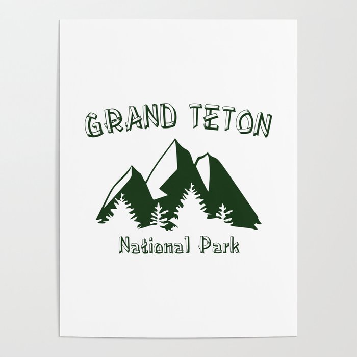 Grand Teton National Park Poster