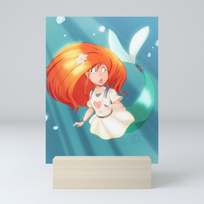 Mermaid 2020 Mini Art Print