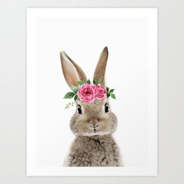 Floral Crown Art Prints For Any Decor Style Society6,Base Anime Girl Falling Drawing
